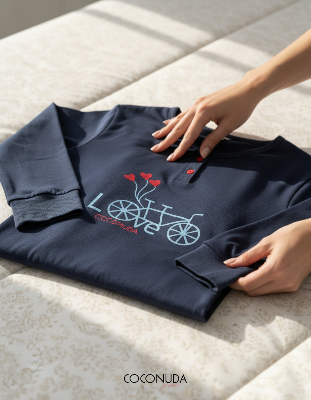 Coconuda | Pigiama Donna Invernale in Caldo Cotone Interlock