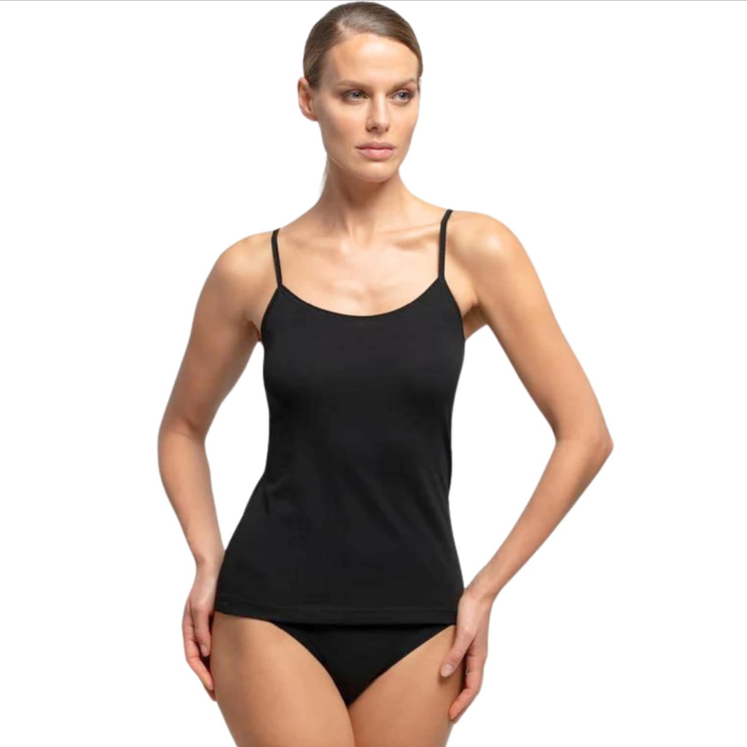 Defonseca | 3 Canotte Donna in Cotone Pettinato