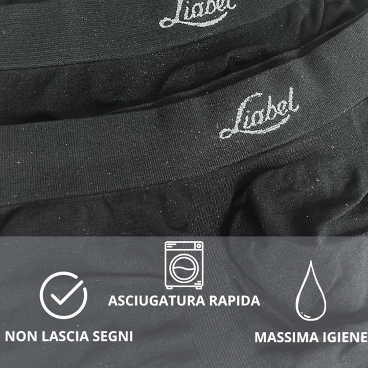 Liabel | 6 Slip Uomo in Microfibra Senza Etichetta