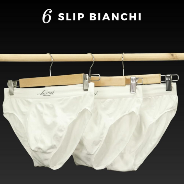 Liabel | 6 Slip Uomo in Microfibra Senza Etichetta