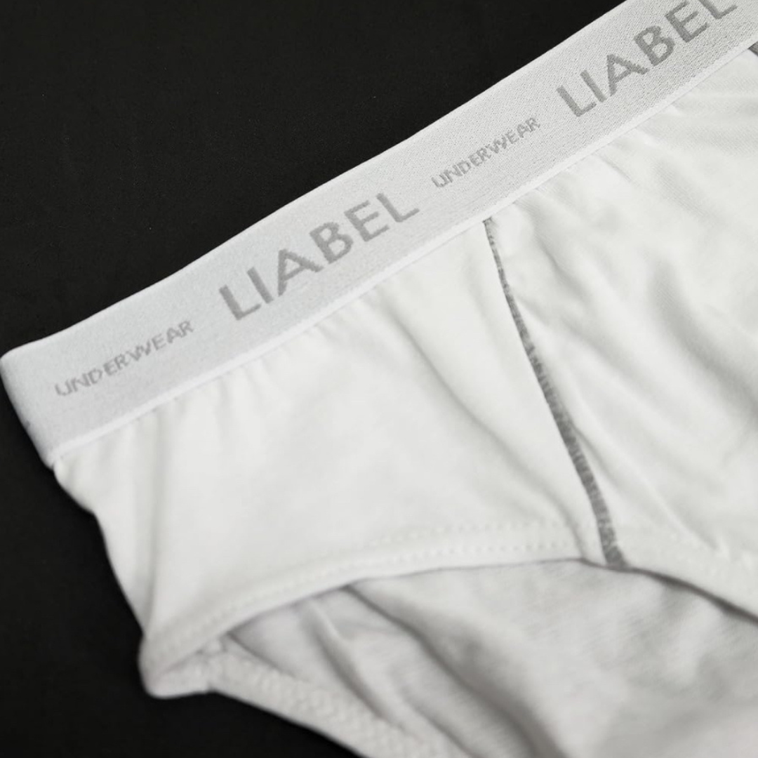Liabel | 6 Slip Uomo Cotone con Cuciture Rinforzate