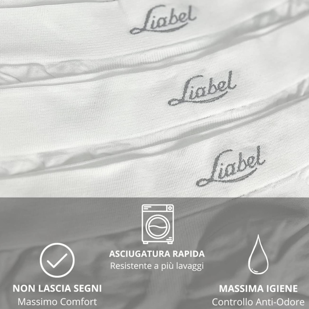 Liabel | 6 Boxer Uomo Microfibra Senza Cuciture
