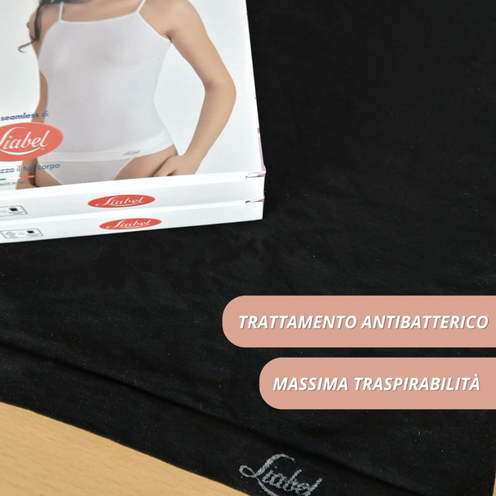 Liabel | 2 Canotte Intime Donna in Morbida Microfibra