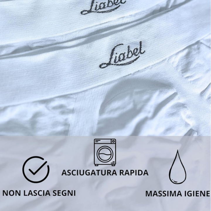 Liabel | 6 Slip Uomo in Microfibra Senza Etichetta