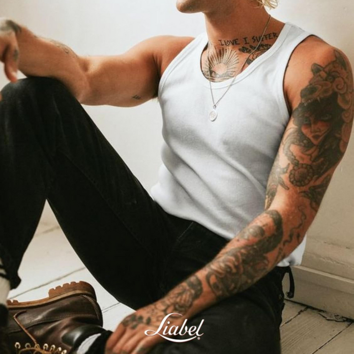Liabel | 3 Canottiere Uomo Cotone ComfortFit
