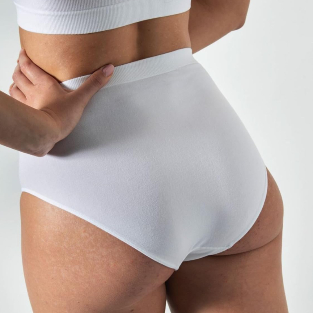 Intimo Modellante Italiano Culotte Modellante Liabel 2 Pezzi - Effetto Pancia Piatta, Microfibra Seamless Made In Italy Mutanda Modellante