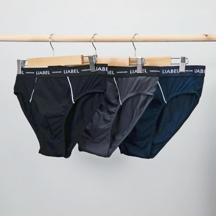Liabel | 6 Slip Uomo Cotone con Cuciture Rinforzate