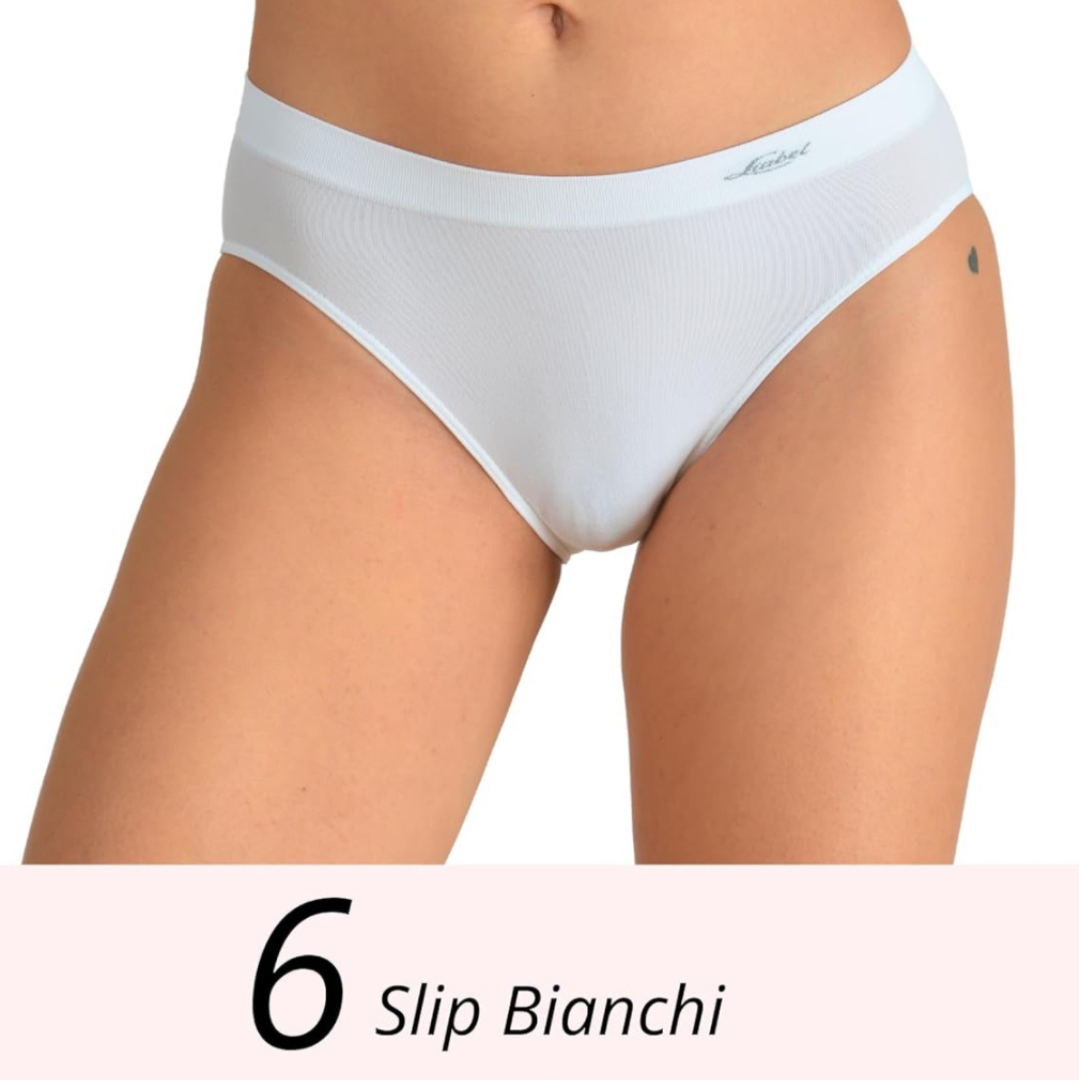 Liabel | 6 Mutande Donna Senza Cuciture in Microfibra