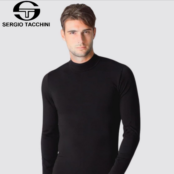 Sergio Tacchini | Lupetto Uomo in Cotone Caldo a Manica Lunga