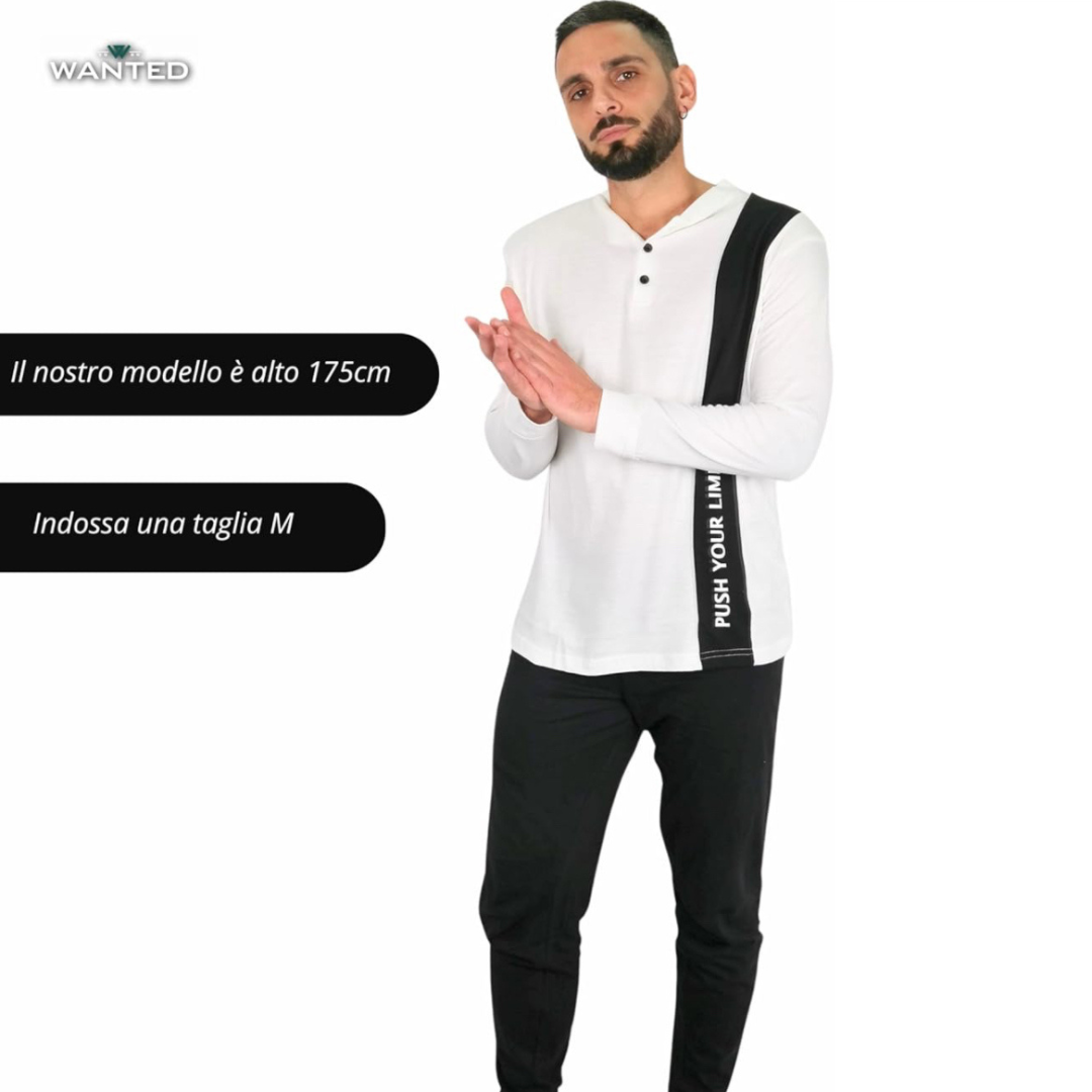 Wanted | Pigiama Uomo Cotone Leggero