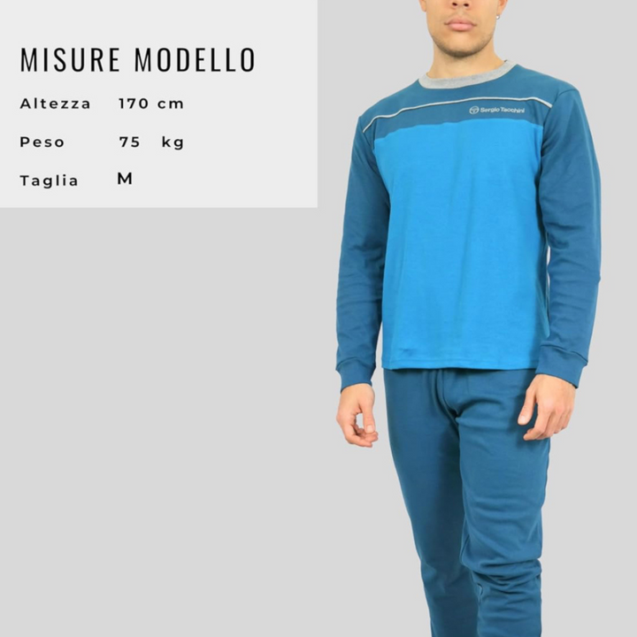 Sergio Tacchini | Pigiama Uomo in Cotone Interlock