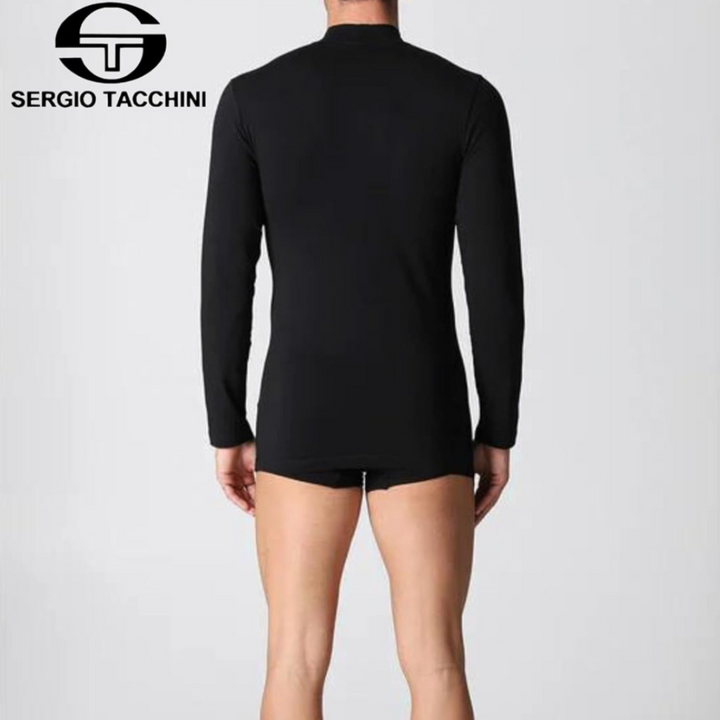 Sergio Tacchini | Lupetto Uomo in Cotone Caldo a Manica Lunga
