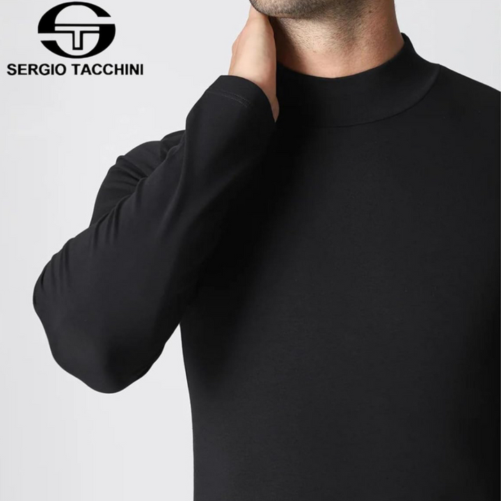 Sergio Tacchini | Lupetto Uomo in Cotone Caldo a Manica Lunga