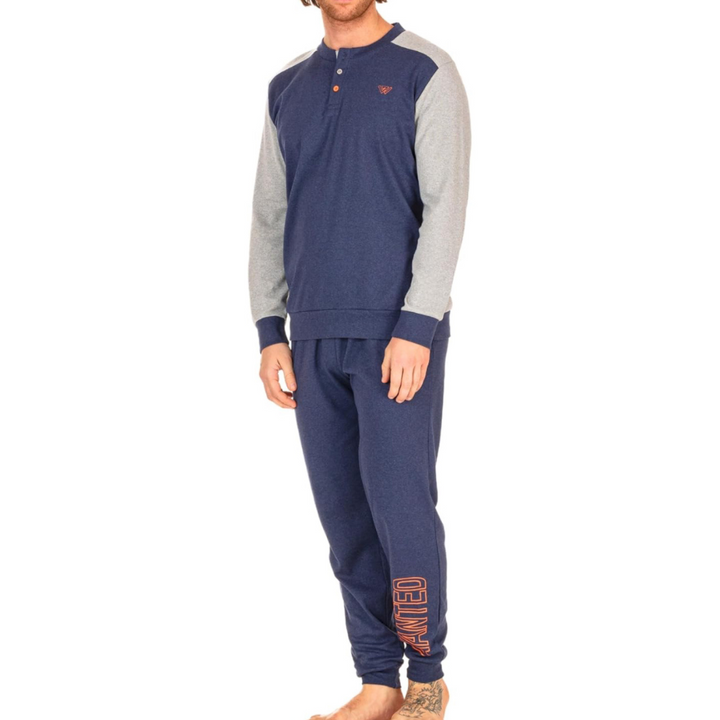 Wanted | Pigiama Uomo Invernale in Caldo Cotone Interlock
