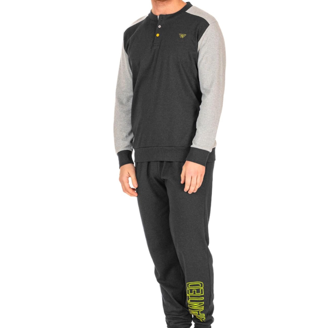 Wanted | Pigiama Uomo Invernale in Caldo Cotone Interlock