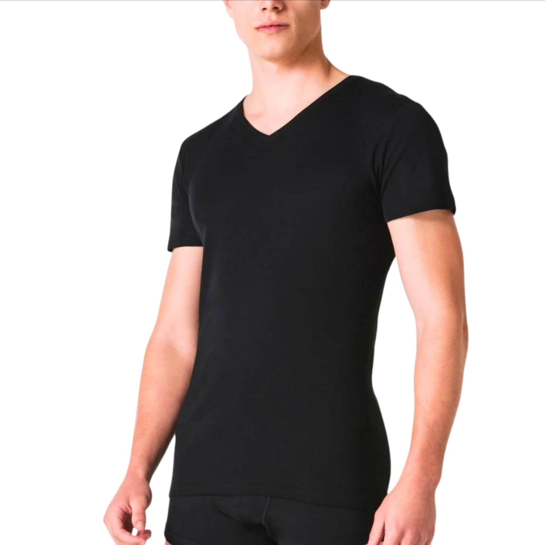 Liabel | 2 Magliette Uomo in Cotone Elasticizzato ComfortFit