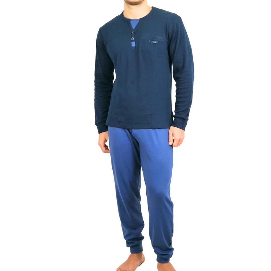 Liabel | Pigiama Uomo in Caldo Cotone Interlock