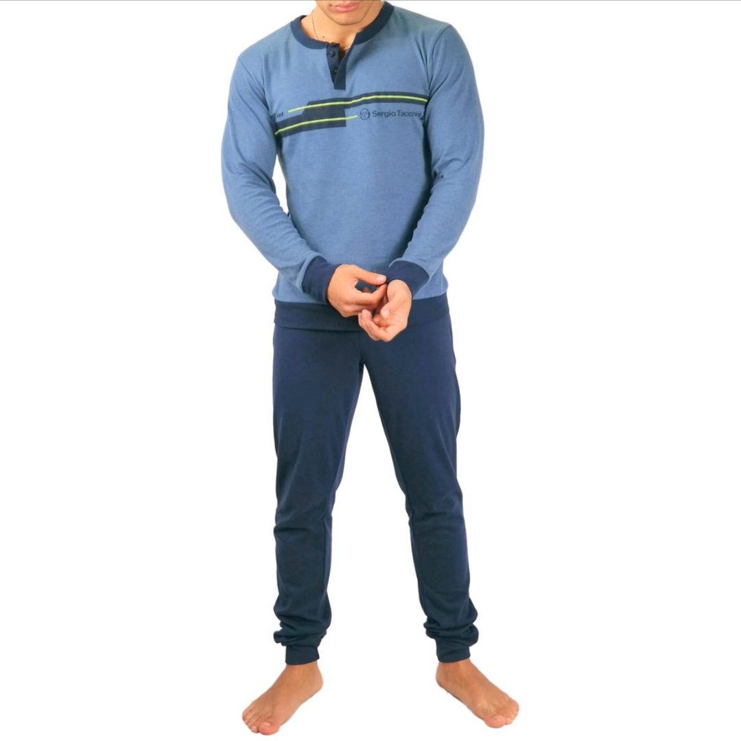 Sergio Tacchini | Pigiama Uomo in Cotone Interlock