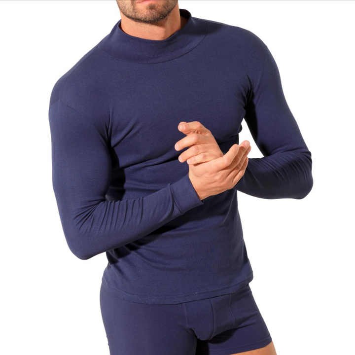 Sergio Tacchini | Lupetto Uomo in Cotone Caldo a Manica Lunga