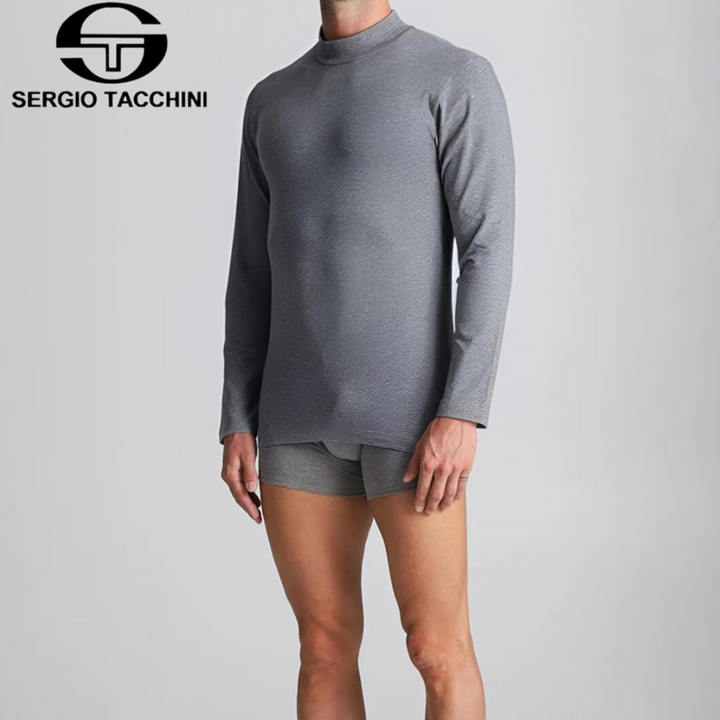 Sergio Tacchini | Lupetto Uomo in Cotone Caldo a Manica Lunga
