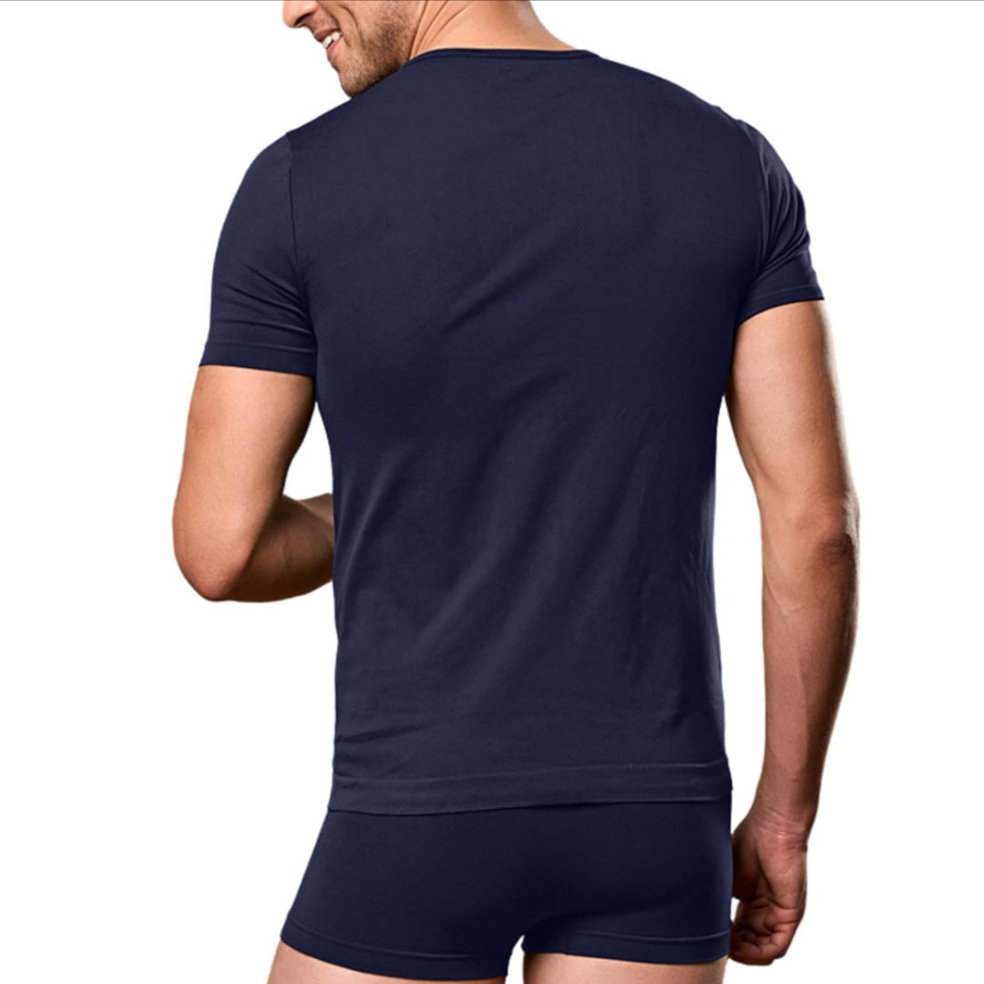De Fonseca | 3 Magliette Uomo in Cotone Pettinato
