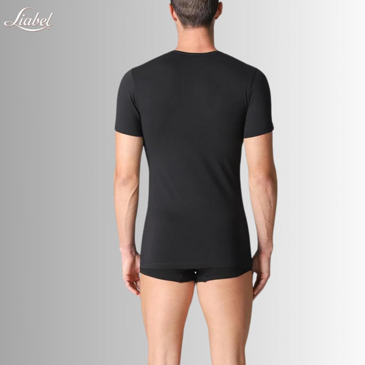 Liabel | 2 Maglie Uomo in Caldo Cotone Garzato Interlock