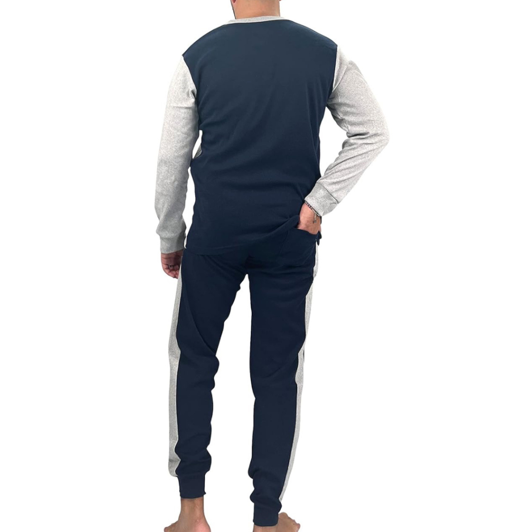 Wanted | Pigiama Uomo Invernale in Caldo Cotone Interlock