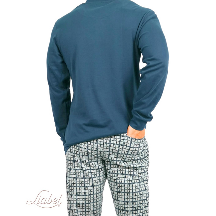 Liabel | Pigiama Uomo in Caldo Cotone Interlock