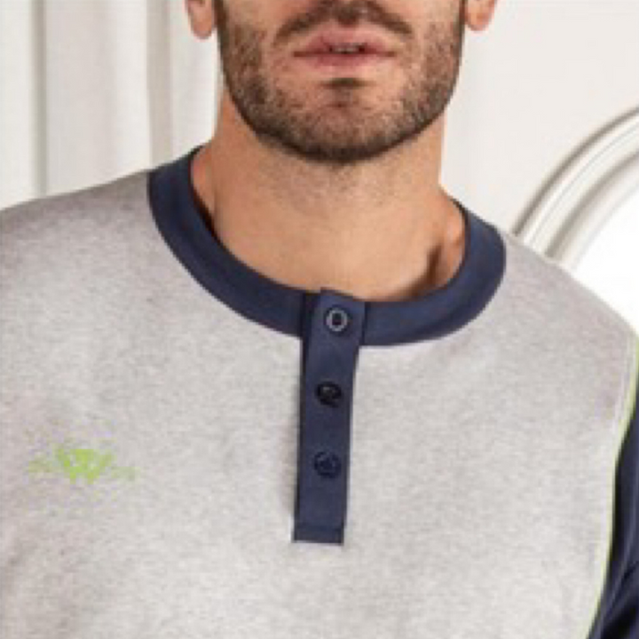 Wanted | Pigiama Uomo Invernale in Caldo Cotone Interlock