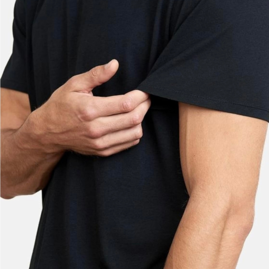 De Fonseca | 3 Magliette Uomo in Cotone Pettinato