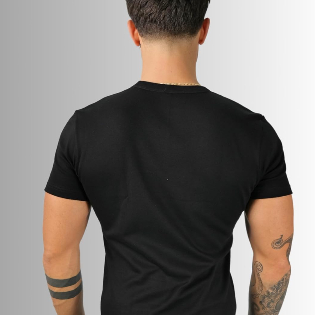 Liabel | 2 Maglie Uomo in Caldo Cotone Garzato Interlock