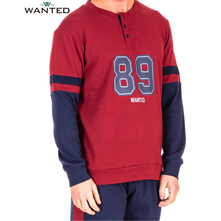 Wanted | Pigiama Uomo Invernale in Caldo Cotone Interlock