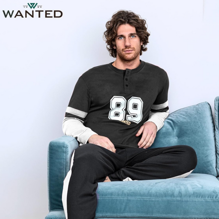 Wanted | Pigiama Uomo Invernale in Caldo Cotone Interlock