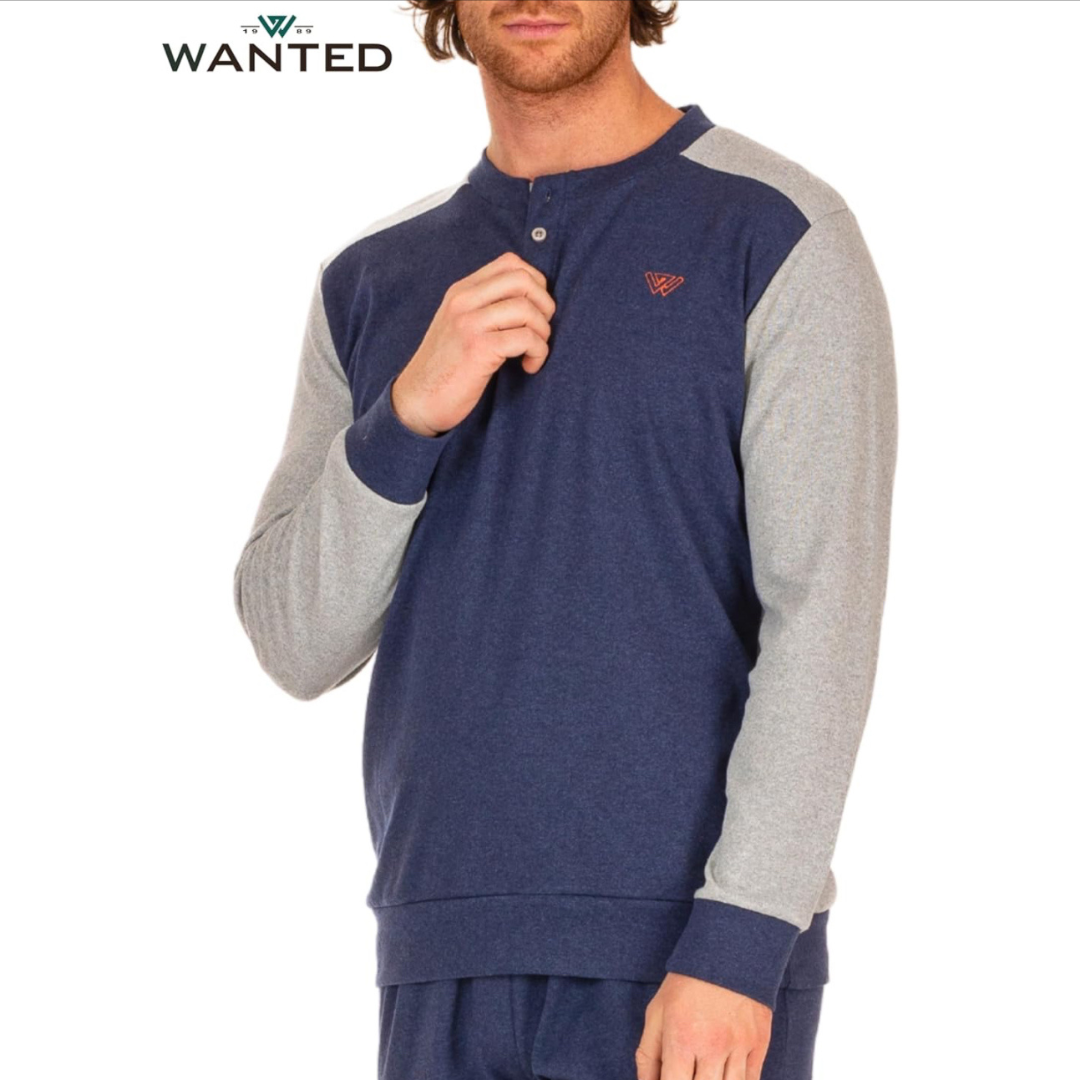 Wanted | Pigiama Uomo Invernale in Caldo Cotone Interlock