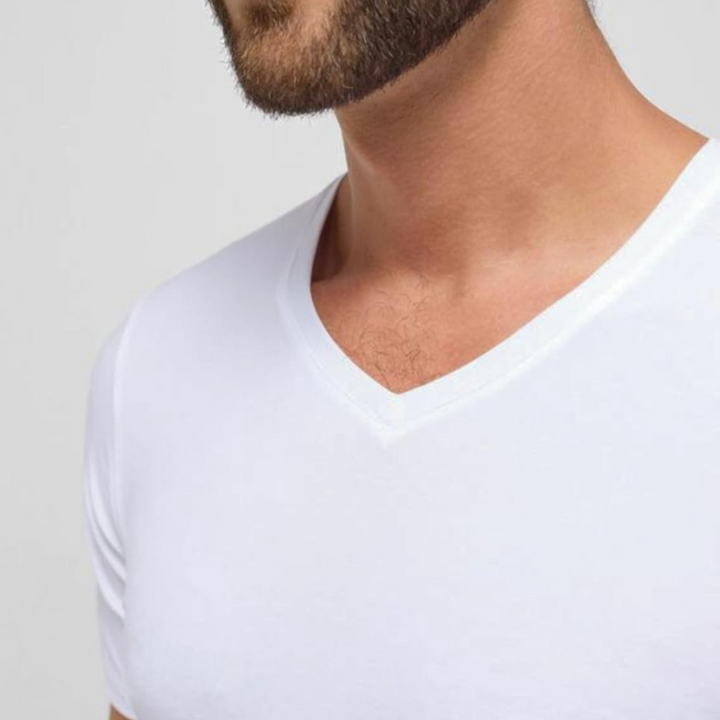 De Fonseca | 3 Magliette Uomo in Cotone Pettinato