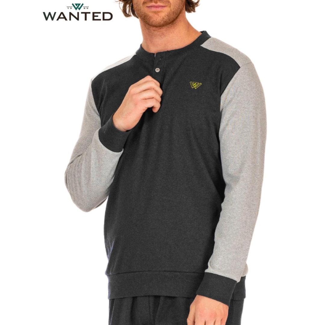 Wanted | Pigiama Uomo Invernale in Caldo Cotone Interlock