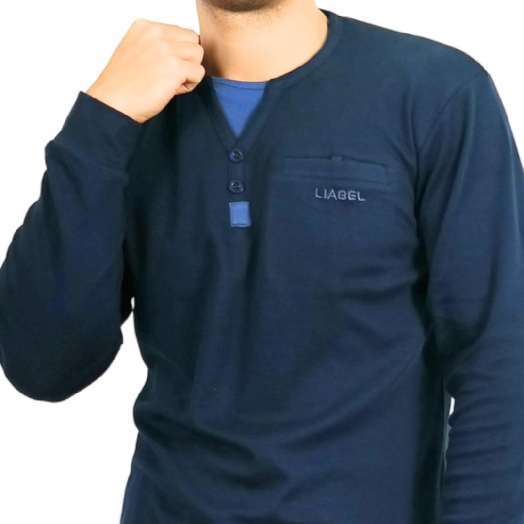 Liabel | Pigiama Uomo in Caldo Cotone Interlock
