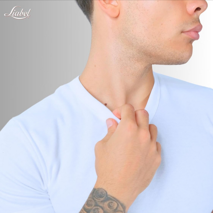 Liabel | 2 Maglie Uomo in Caldo Cotone Garzato Interlock