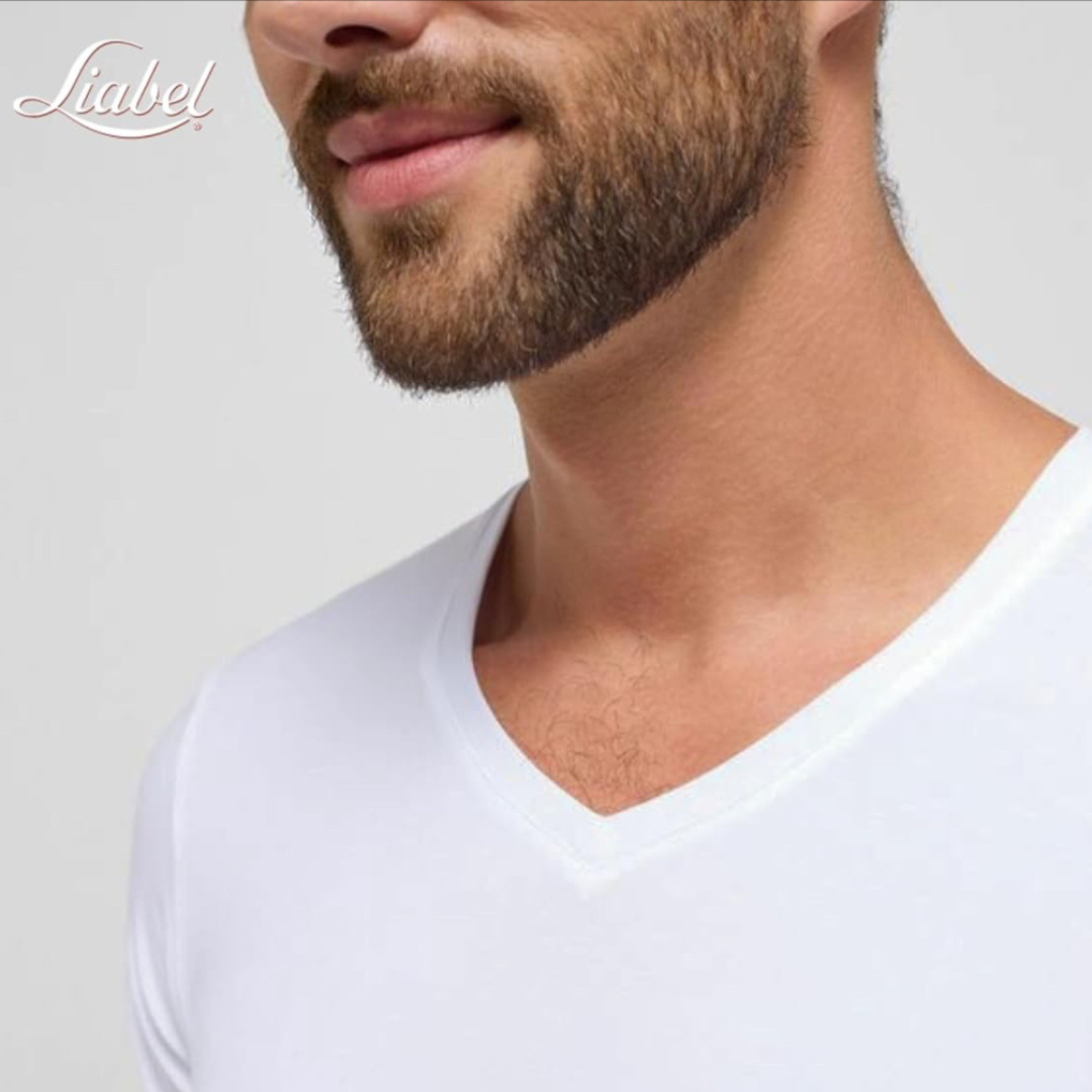 Liabel | 2 Magliette Uomo in Cotone Elasticizzato ComfortFit