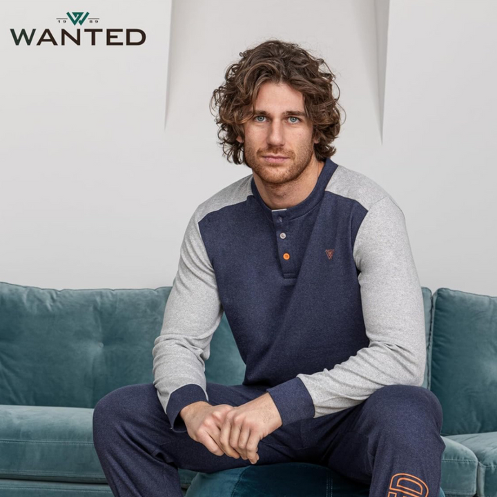 Wanted | Pigiama Uomo Invernale in Caldo Cotone Interlock