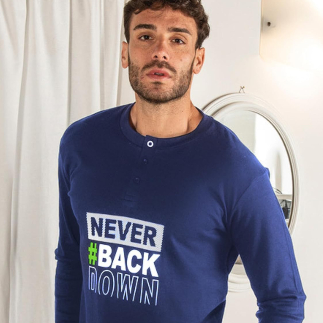 Wanted | Pigiama Uomo Invernale in Caldo Cotone Interlock