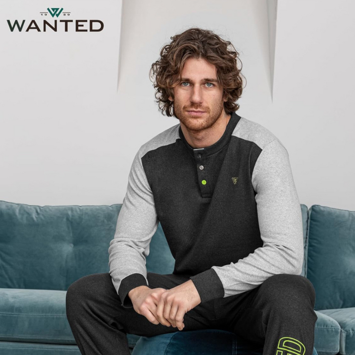 Wanted | Pigiama Uomo Invernale in Caldo Cotone Interlock