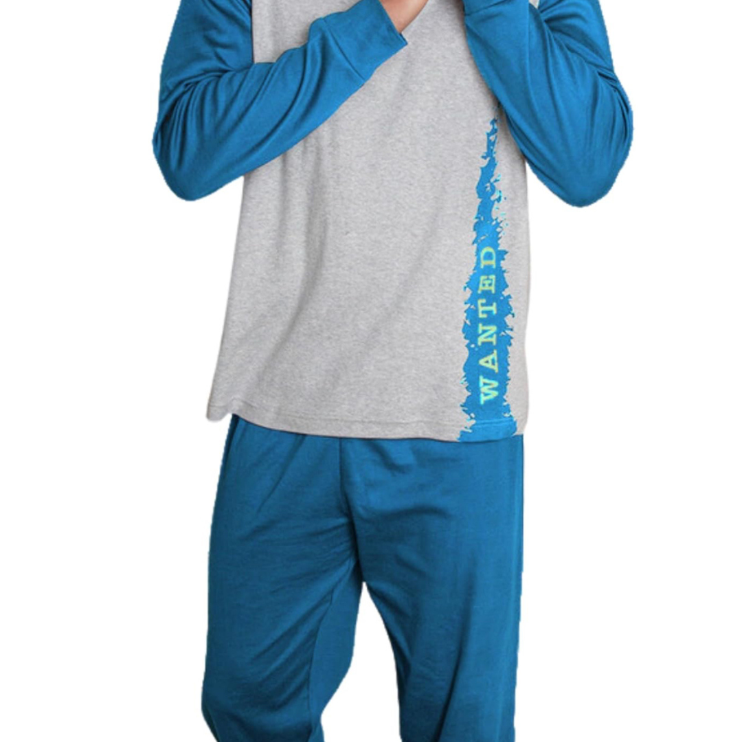 Wanted | Pigiama Uomo Invernale in Caldo Cotone Interlock