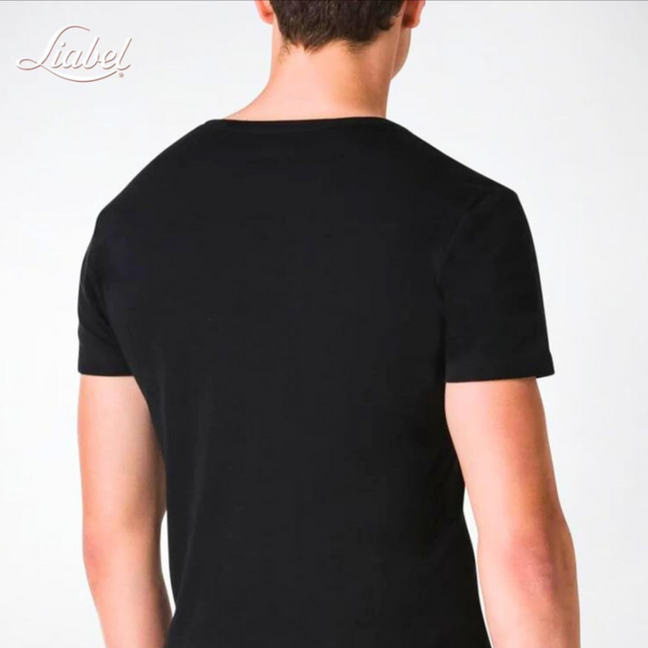 Liabel | 2 Magliette Uomo in Cotone Elasticizzato ComfortFit