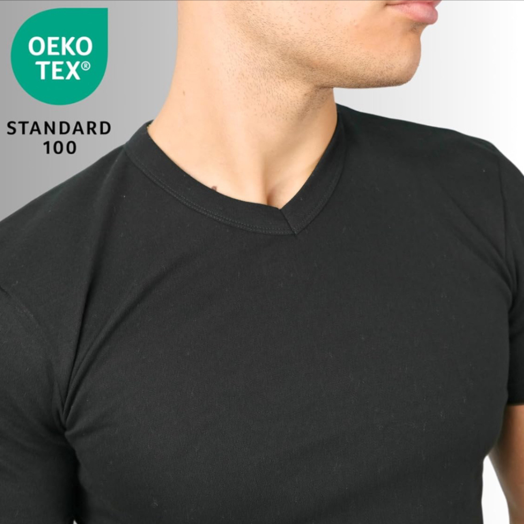 Liabel | 2 Maglie Uomo in Caldo Cotone Garzato Interlock