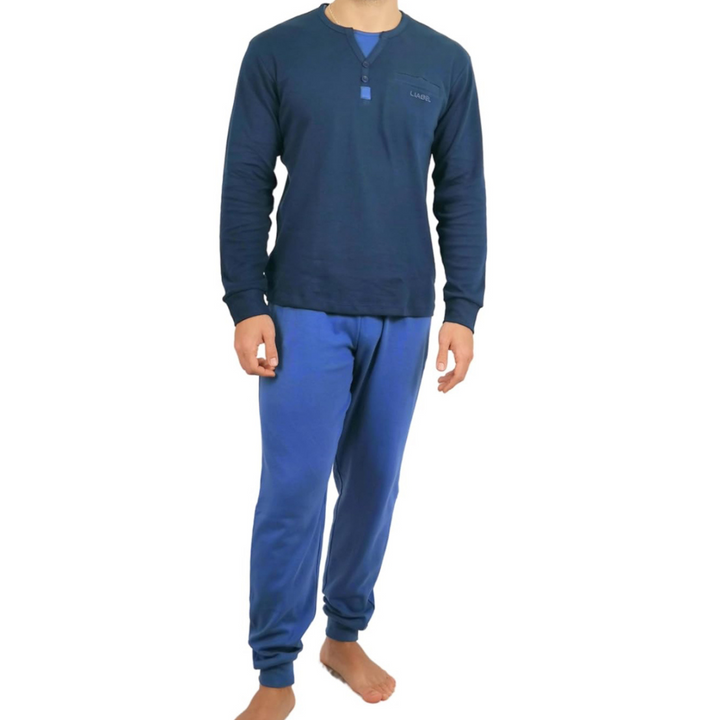 Liabel | Pigiama Uomo in Caldo Cotone Interlock