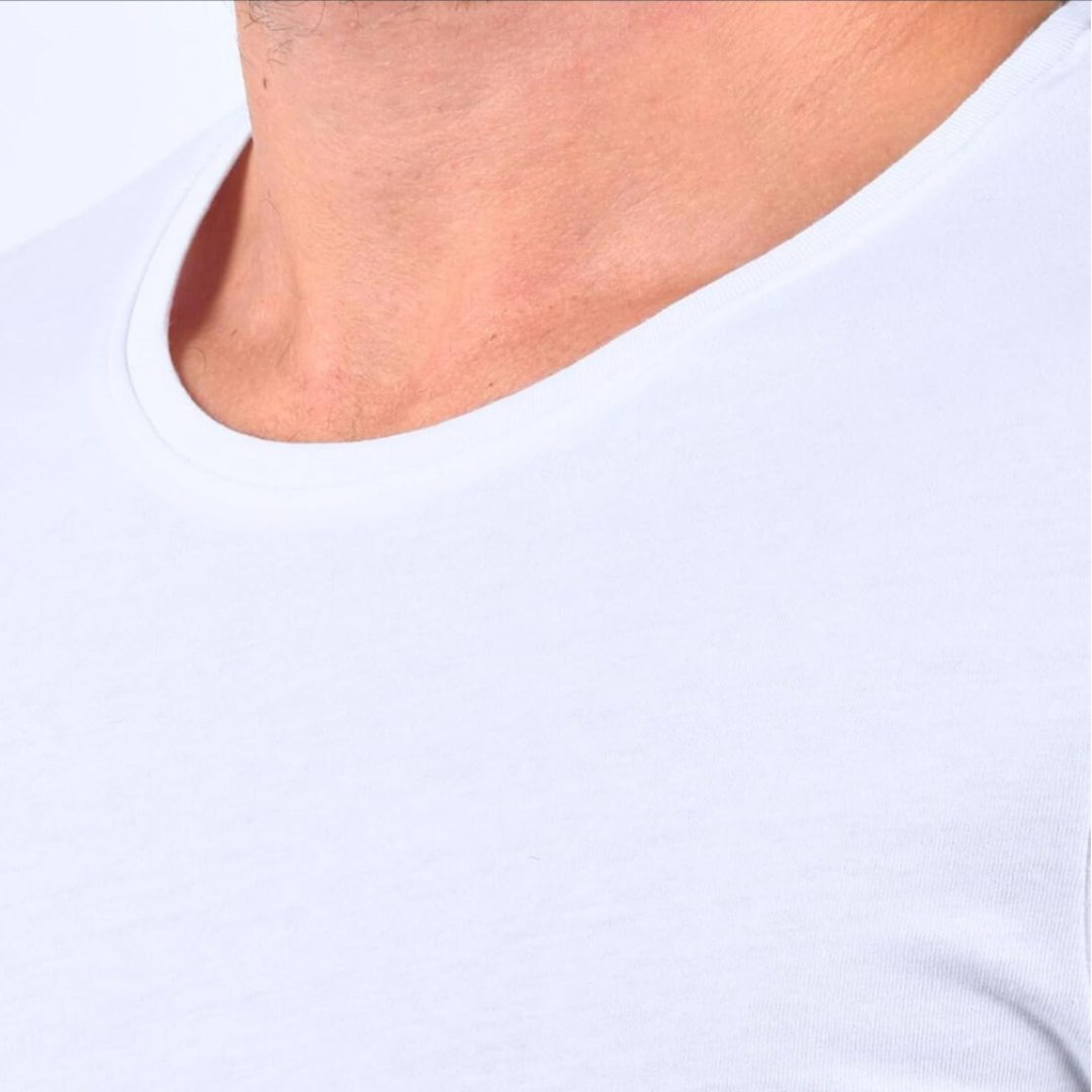 Liabel | 2 Magliette Uomo in Cotone Elasticizzato ComfortFit