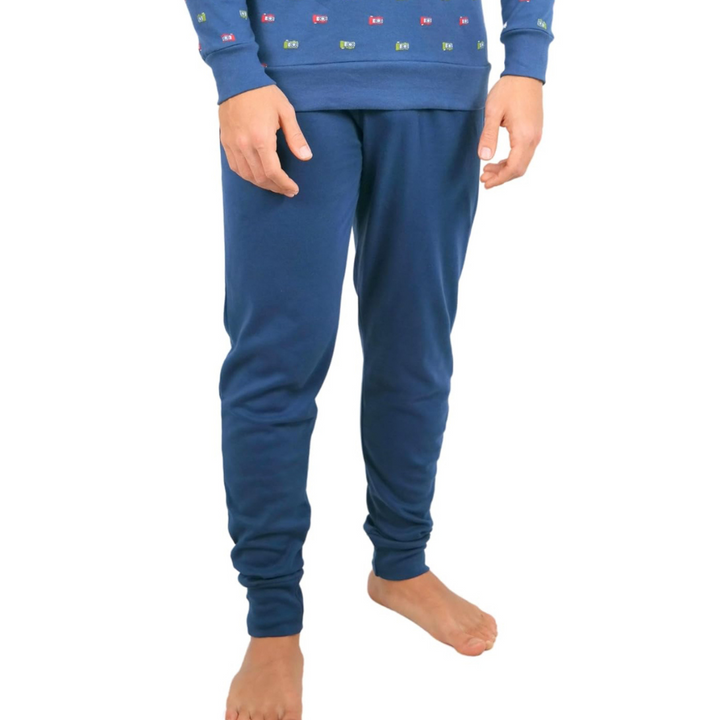 Karelpiù | Pigiama Uomo in Cotone Interlock