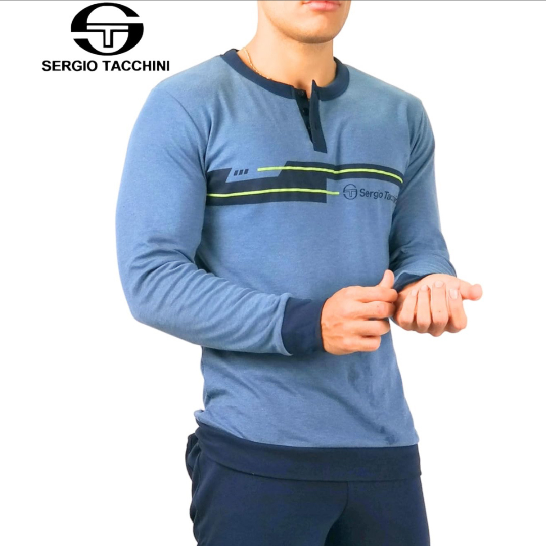 Sergio Tacchini | Pigiama Uomo in Cotone Interlock
