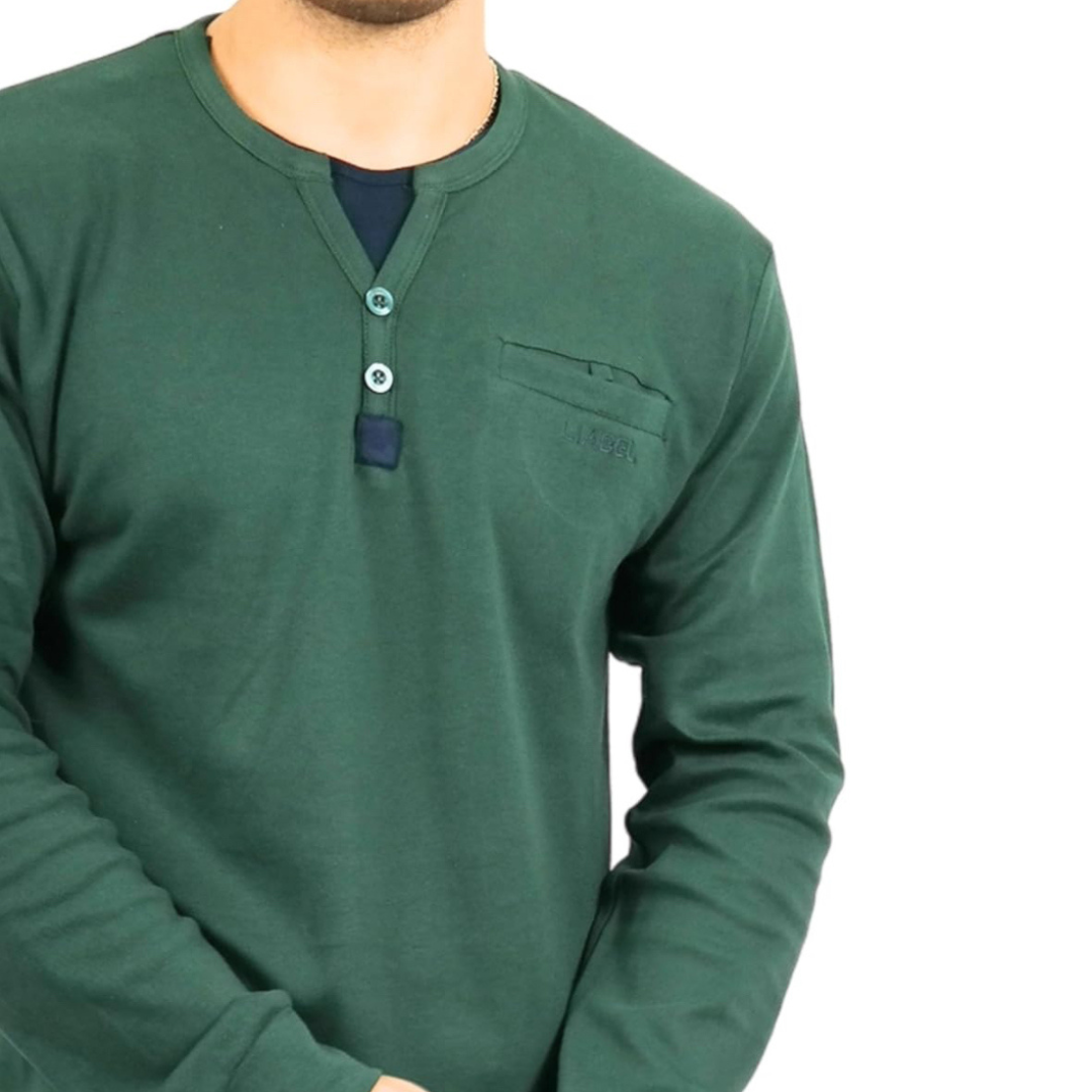 Liabel | Pigiama Uomo in Caldo Cotone Interlock